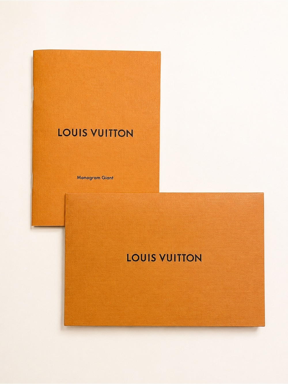Louis Vuitton Monogram Giant Booklet + Receipt Envelope Authentic LV
